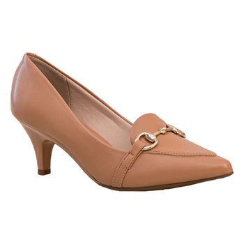 Scarpin-Nude-Salto-Fino-Baixo-Fivela-Frontal-|-Beira-Rio-Tamanho--35---Cor--NUDE-0